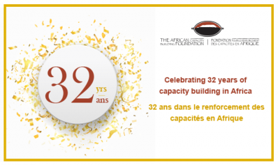 32 years of capacity building in Africa…